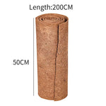 tapis fibre coco marron clair rustique sol jardin texture naturelle non uniforme