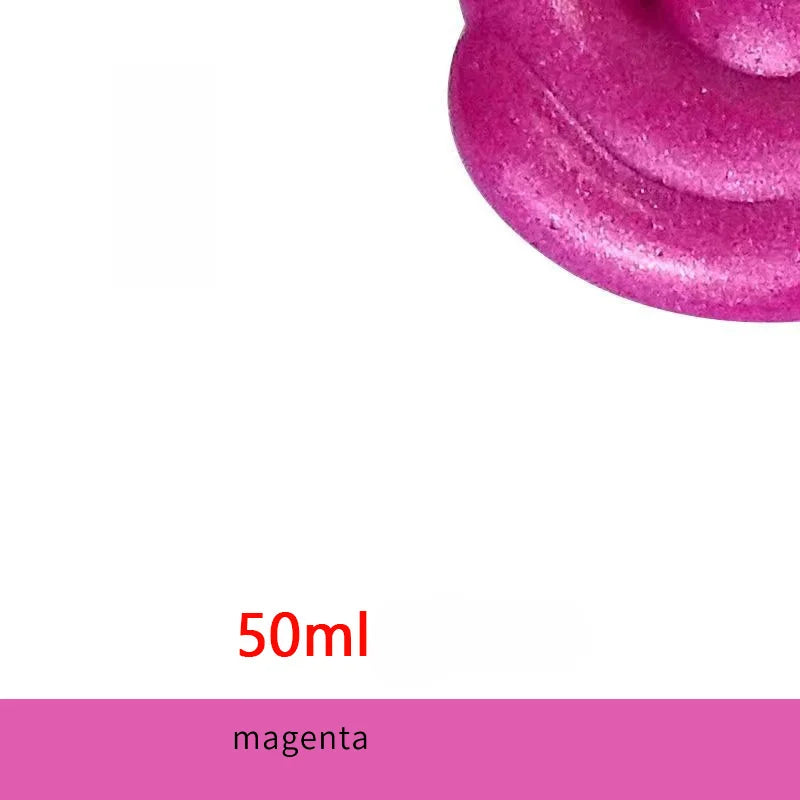 peinture acrylique dorée brillante effet métallique moderne 50ml 100ml bouteille pinceau bocal