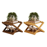étagère pliable bois chaussures moderne réutilisable niveaux entrée couloir petit espace