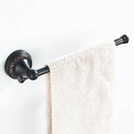 accessoires salle bain cuivre laiton noir classique brosse toilette porte serviettes papier hygiénique móc