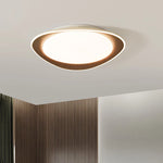 plafonnier led bois moderne blanc texture naturelle éclairage chambre salon autonomie tactile
