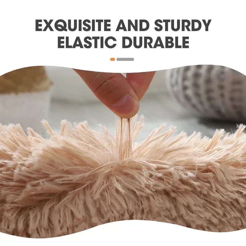ensemble tapis salle bain pièces beige clair peluche douce antidérapant moderne absorbant