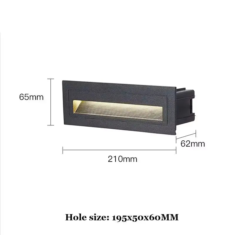 applique murale led contemporaine noire dorée texture mat