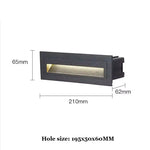 applique murale led contemporaine noire dorée texture mat