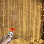 guirlande lumineuse led blanc chaud points lumineux réguliers moderne clips télécommande câble usb vacances