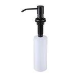 distributeur savon liquide main acier inoxydable bouteille pe 500ml rotatif bronze chrome moderne cuisine