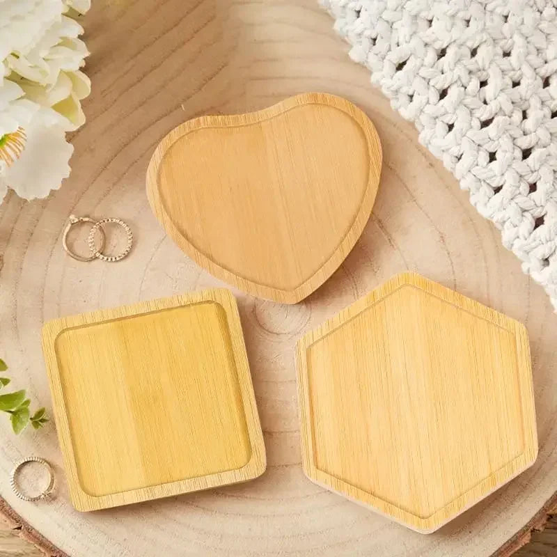 plateau bois clair rayures horizontales résistant chaleur minimaliste naturel sans fixation