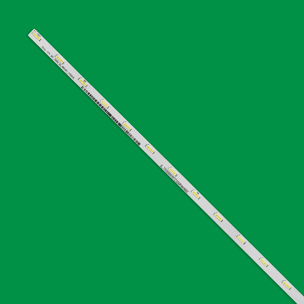 ruban led blanc moderne 32 diodes adhésif connecteur électrique 170316