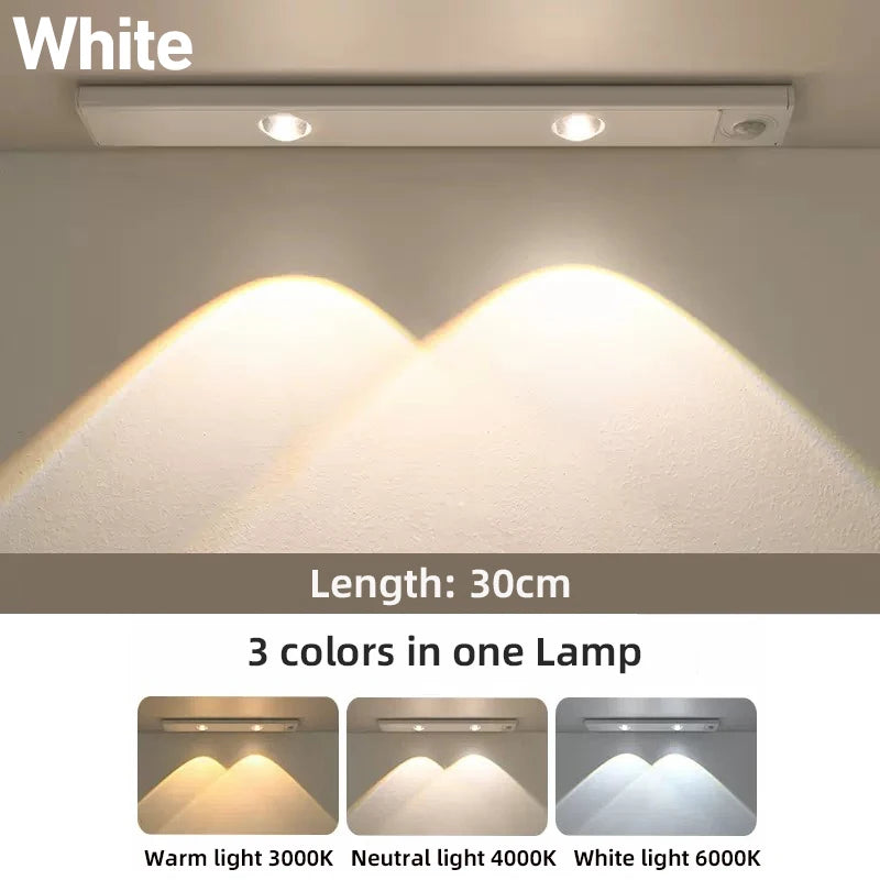 lampe nuit led rechargeable blanc moderne 20cm 30cm 40cm 50cm