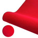 rubans adhésifs velours opaques moderne rouge jaune bleu rose blanc gris simple floqué 20cm