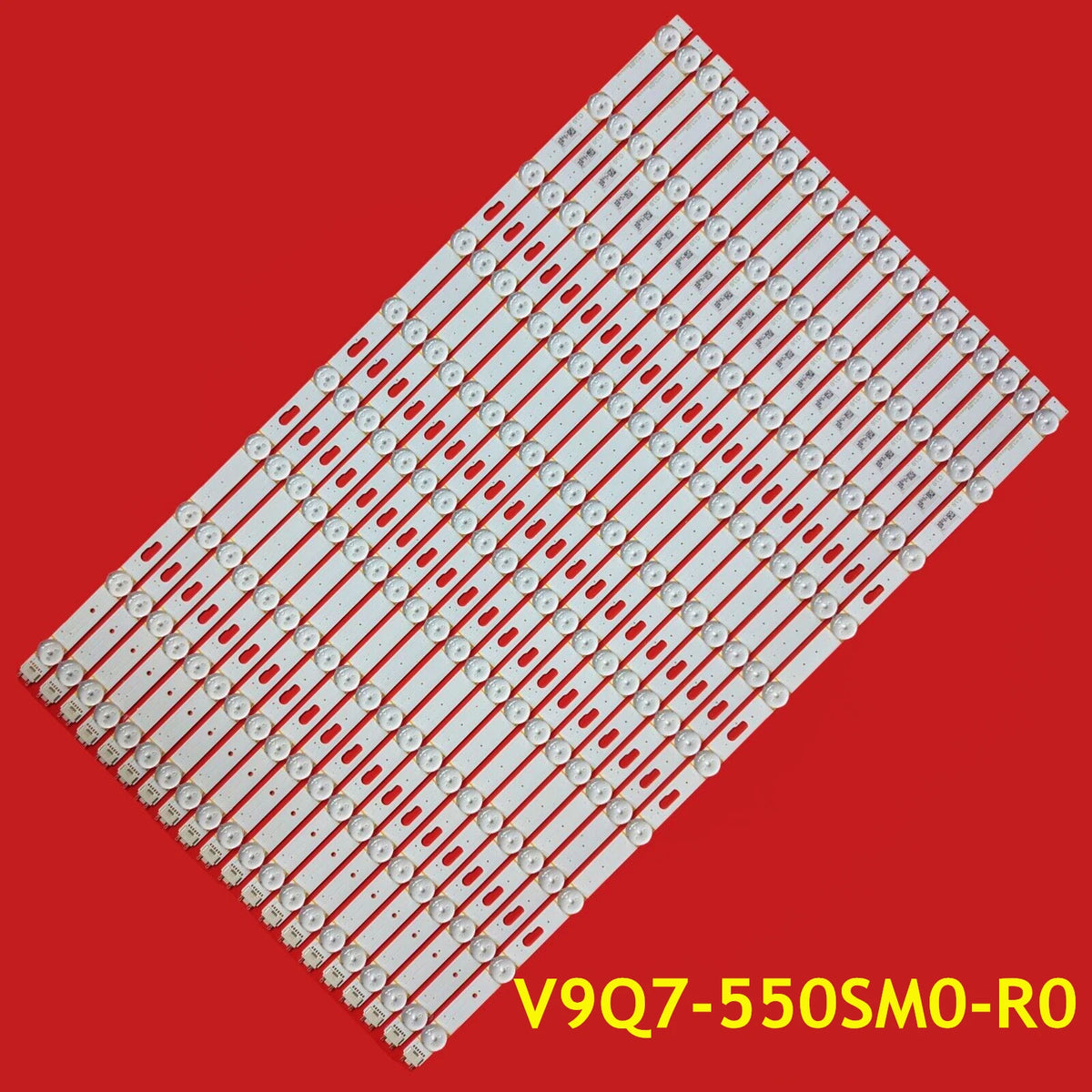 bande lumineuse led décoration professionnelle flux lumineux blanc motif rouge moderne invisible