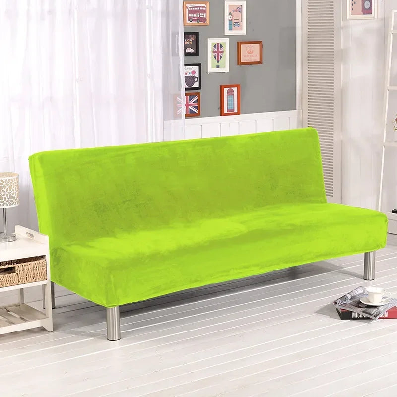 housse canapé velours gris extensible canapé lit futon moderne lavable amovible