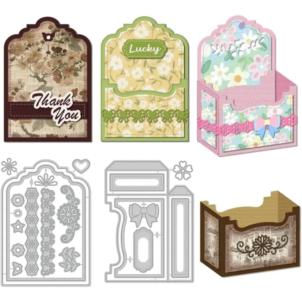 matrices découpe métal fleurs étoiles cœurs bordures arches papier scrapbooking diy cartes