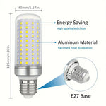 ampoule led argentée base e27 moderne opacité lumière froide 6000kintérieur 110 220v