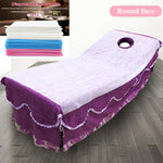 draps jetables non tissés blanc rose bleu professionnels hygiéniques tables massage adultes
