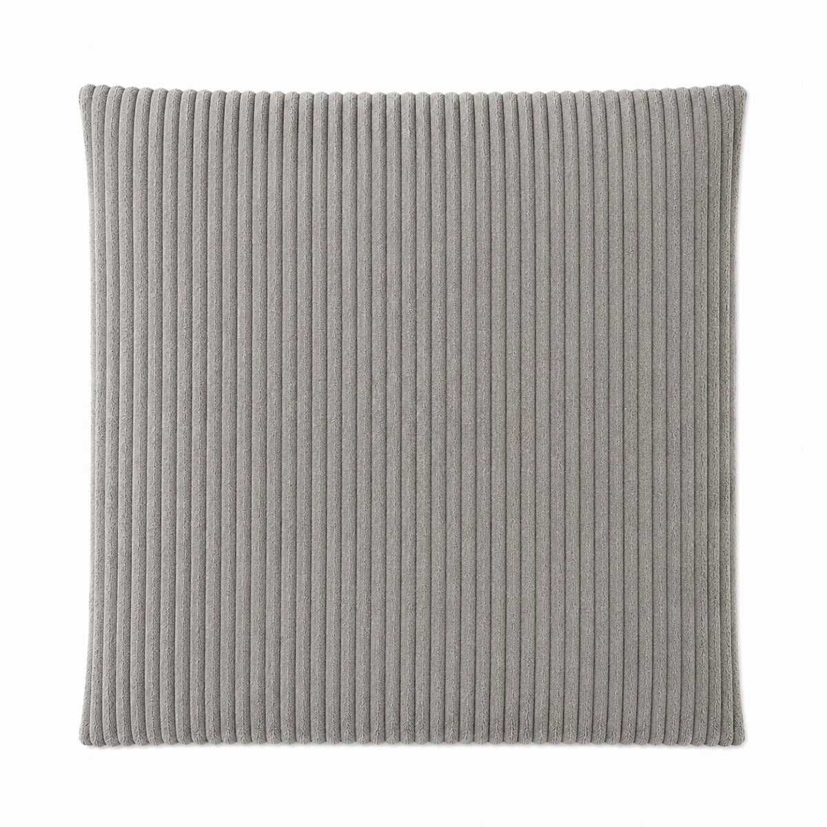 couvre lit velours côtelé vert olive simple 45cm 45cm polyester zip caché doux