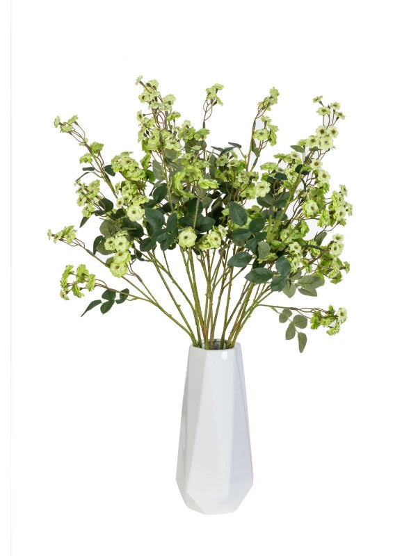 bouquet artificiel marguerites fleurs soie modernes intérieur décoration mariage anniversaire baby shower