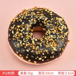 donuts artificiels réalistes orange vert noir blanc jaune multicolores occasion fête anniversaire noël mariage