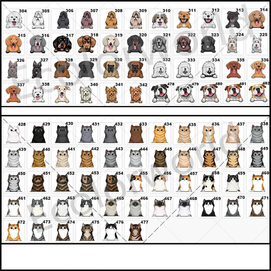 Paillasson en usage extérieur avec des animaux