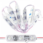 modules led 12v ip68 étanches blanc rouge noir câbles industriels adhésifs vissage