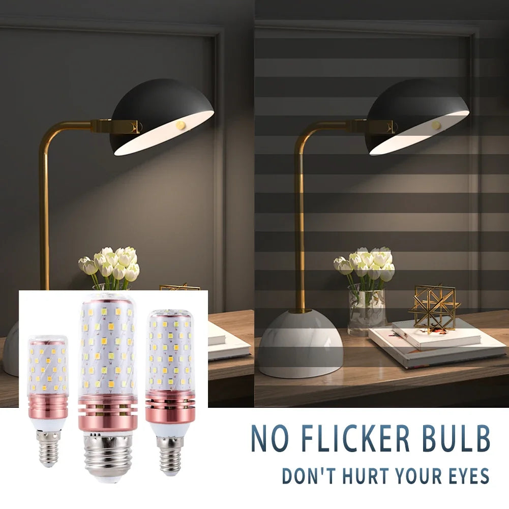 ampoule led épis maïs e27 e14 blanc doré moderne sans scintillement 12w 16w 8w