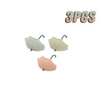 porte clés porte savon ombrelle moderne minimaliste beige rose gris blanc texture ombrelle crochets