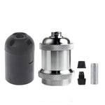 ampoule vis e27 or cuivre argent noir lisse brillant moderne industrielle fixée vis douille