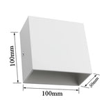 appliques murales led blanc modernes fixées mur ampoules led years garantie aluminium