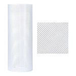 toile maille plastique blanc moderne grille fine 33x50CM polyester durable craft sac tapis