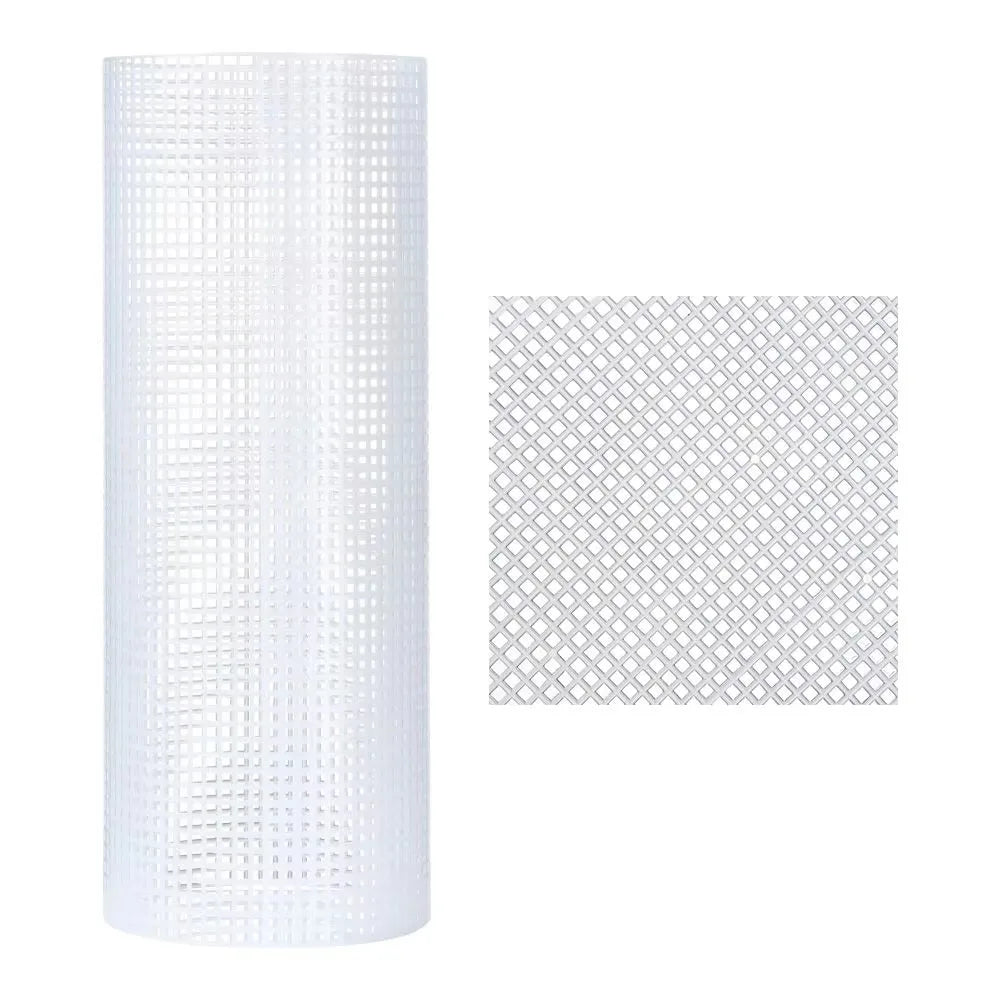 toile maille plastique blanc moderne grille fine 33x50CM polyester durable craft sac tapis