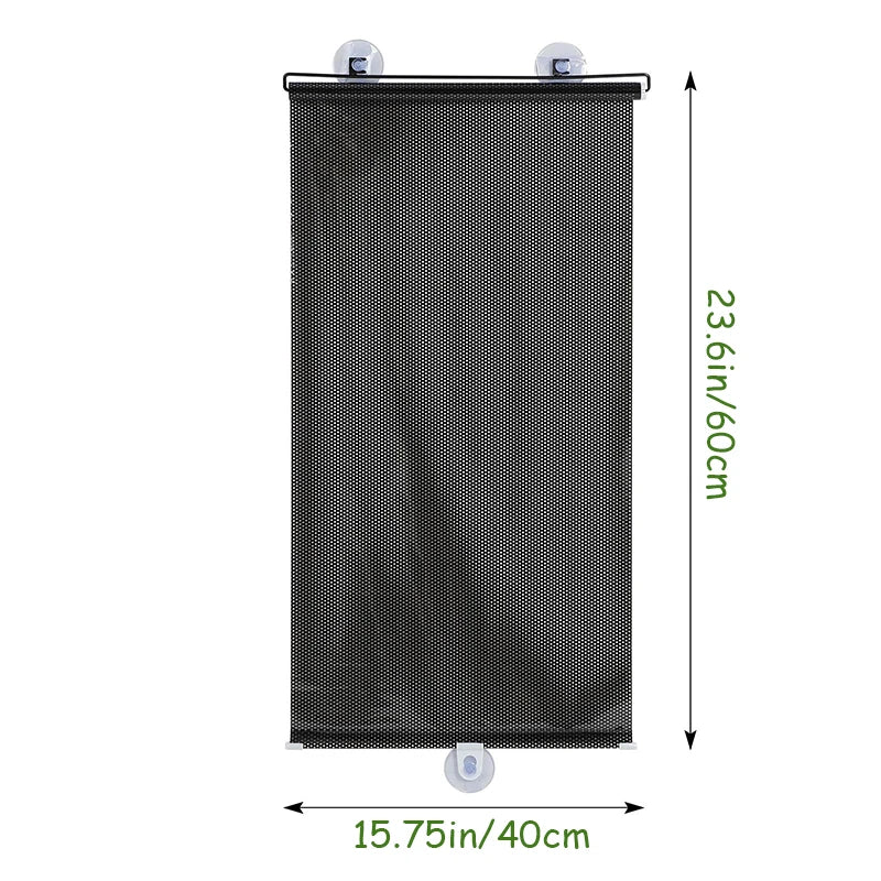 rideaux enrouleurs sans perçage store noir maille fine opaque fenêtre moderne ventouse