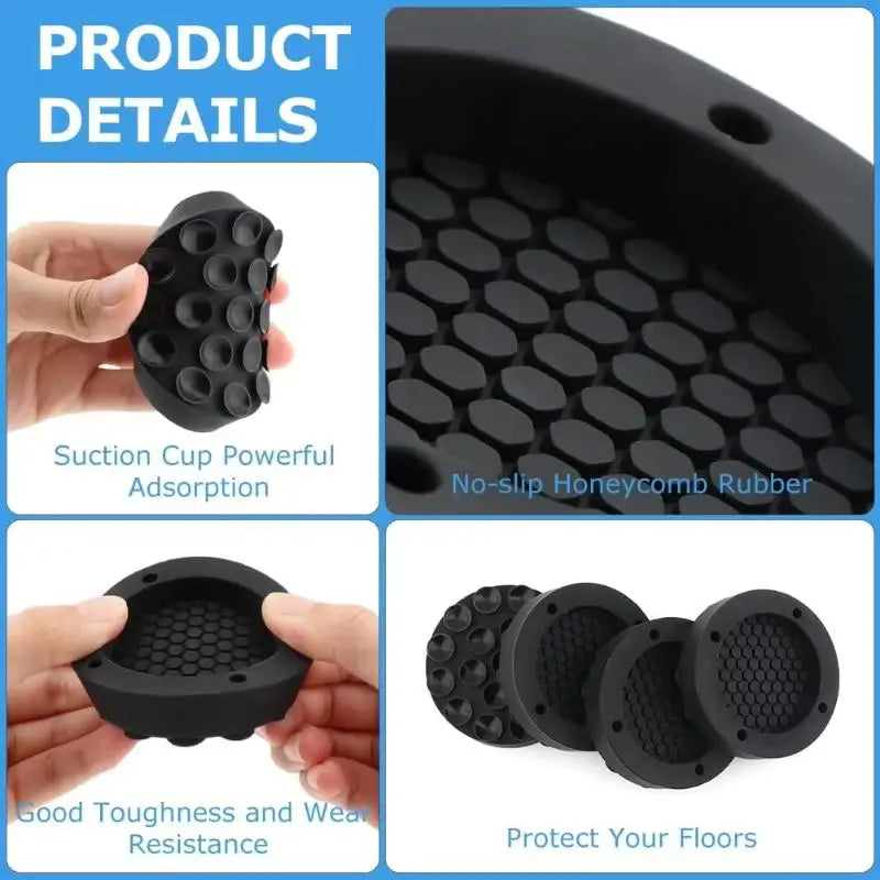 tapis protection machine laver noir texture nid d'abeille adhésif moderne anti vibration silencieux