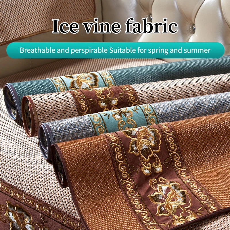 Tissus de vigne de glace, respirants et transpirables, convenant parfaitement aux saisons printanière et estivale.