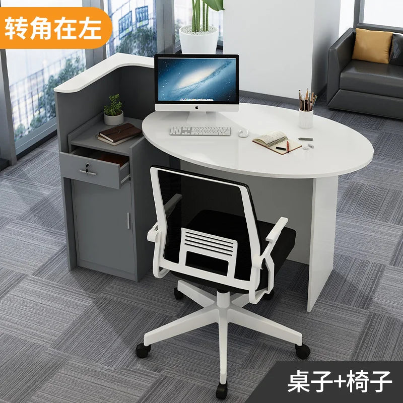 petit d'appoint moderne bois blanc salon travail compact
