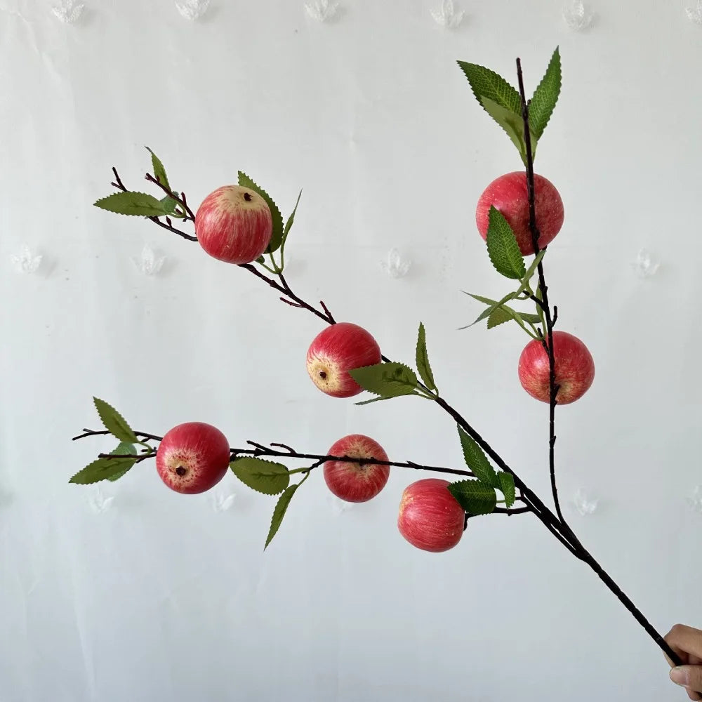 décoration intérieure branches fruits naturels pommes oranges citrons marrons festive maison anniversaire