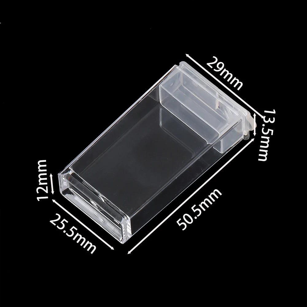 boîtes rangement transparentes compartiments modernes poignée multifonctionnelles bricolage diamants fournitures bijoux portables