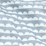 tissu coton imprimé demi cercles couleurs vives moderne graphique pliable opaque artisanal bricolage popeline