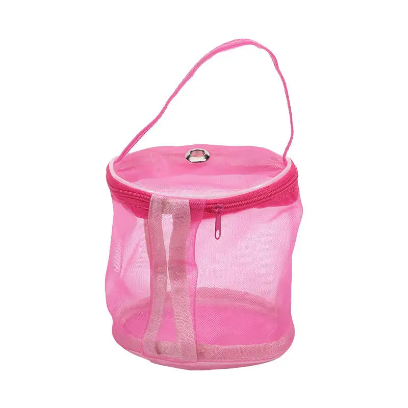 sac maille rose vert violet moderne multi usages pliable respectueux environnement poignée amovible fermeture