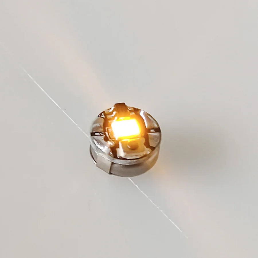 lampe led bouton clé super lumineuse couleurs variées moderne compacte diorama bricolage modélisme roboteque