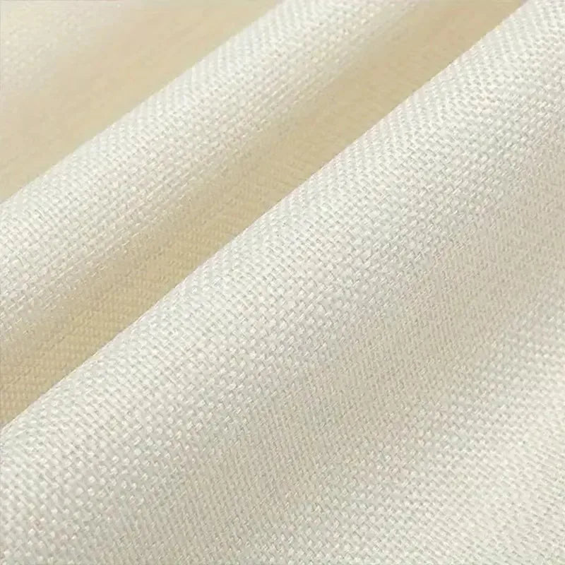 serviettes table blanc jaune automne citrons feuilles vertes fond blanc texture matDecoratorHomeUseSetOf4
