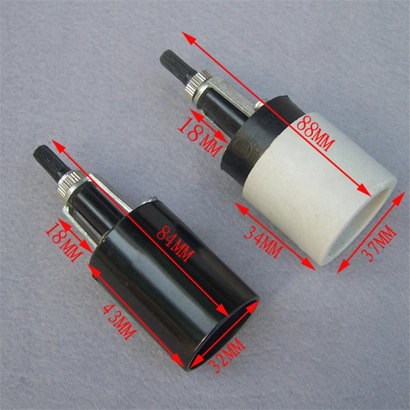 socquettes ampoule noir blanc rondelles métal industrielle vis protection oculaire