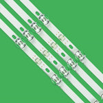 bande lumineuse led blanc moderne clips fixations télévision remplacement original