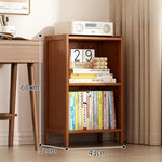 bibliothèque bois moderne 97cm haute 32cm large 43cm profonde livres rangement salon chambre pieds