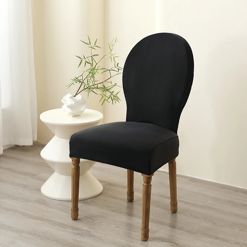 housse chaise moderne velours beige uni protection fauteuil mariage banquethôtel opaque
