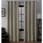 rideau anti radiation beige gris tissu texturé moderne dorés protection emf