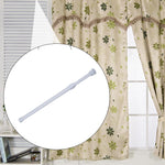 rideaux tringle métal réglable blanc moderne suspension garde robe cuisine 55cm 80cm