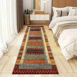 tapis multicolore patchwork moderne motifs géométriques imperméable anti bactéries non glissant salon cuisine