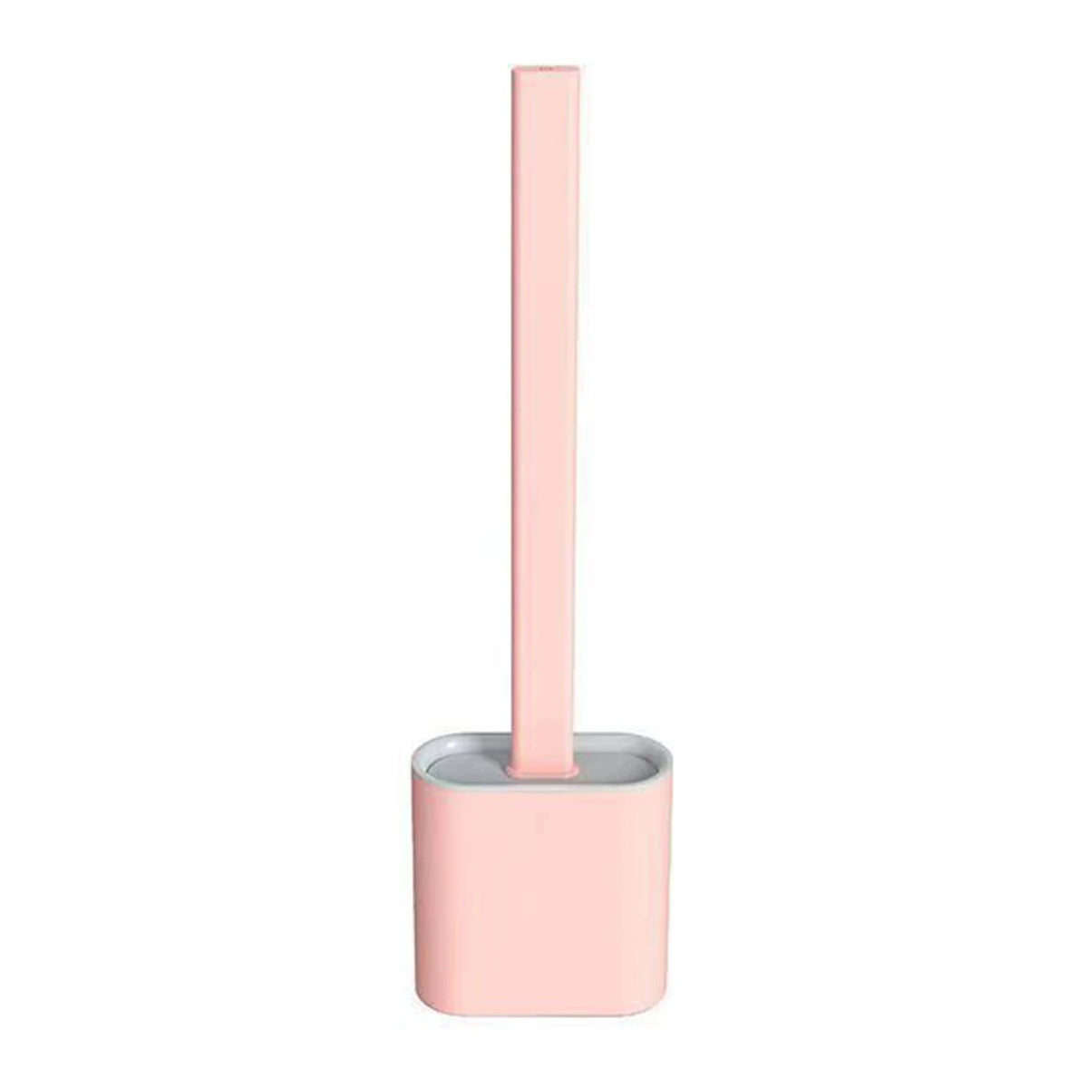 brosse wc silicone noir blanc rose moderne adhésif poils tpr poignée épaisse stand drainant