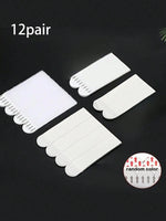 cadre mural support adhésif noir blanc contemporain 48 bandes adhésives 12 paires différentes