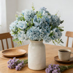 décoration intérieure bouquet fleurs artificielles pivoine hortensia modernes mariage anniversaire baby shower